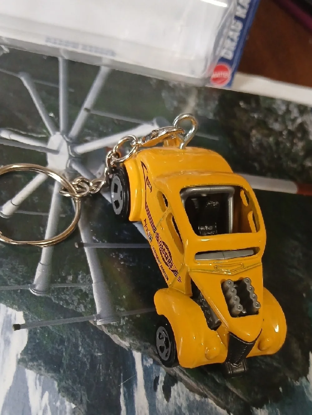 Hot Wheels collectible keychain